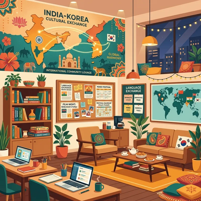 INDIA–KOREA CULTURAL EXCHANGE COMMUNITY: FRIENDSHIP, LANGUAGE, STUDY, TRAVEL AND OPPORTUNITIES