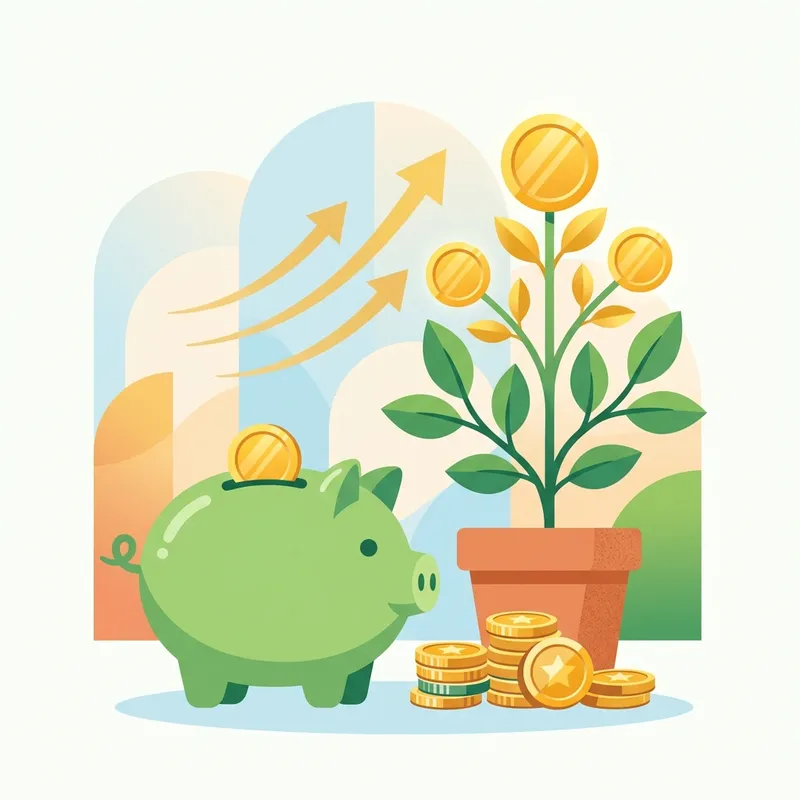 Personal finance chat, wealth building and saving money chat graphic